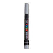uni® POSCA PCF-350 Water-Based Paint Markers, Brush Tip (1-10mm), Silver