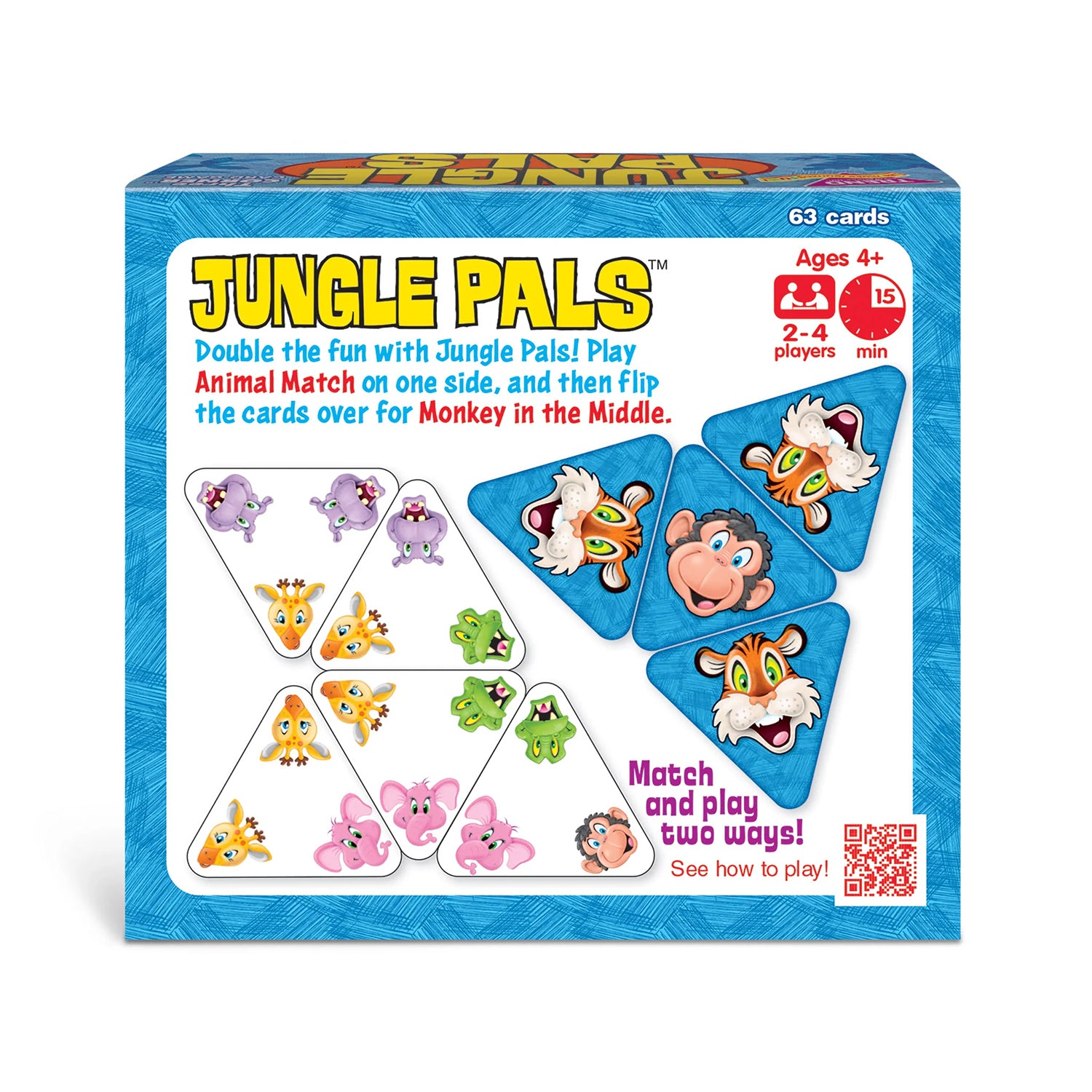 Jungle Pals™ Three Corner™ Card Game