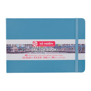 Sketchbook, 80 Sheets, 90lbs, Lake Blue Cover, 8.3" x 5.8" (A5)