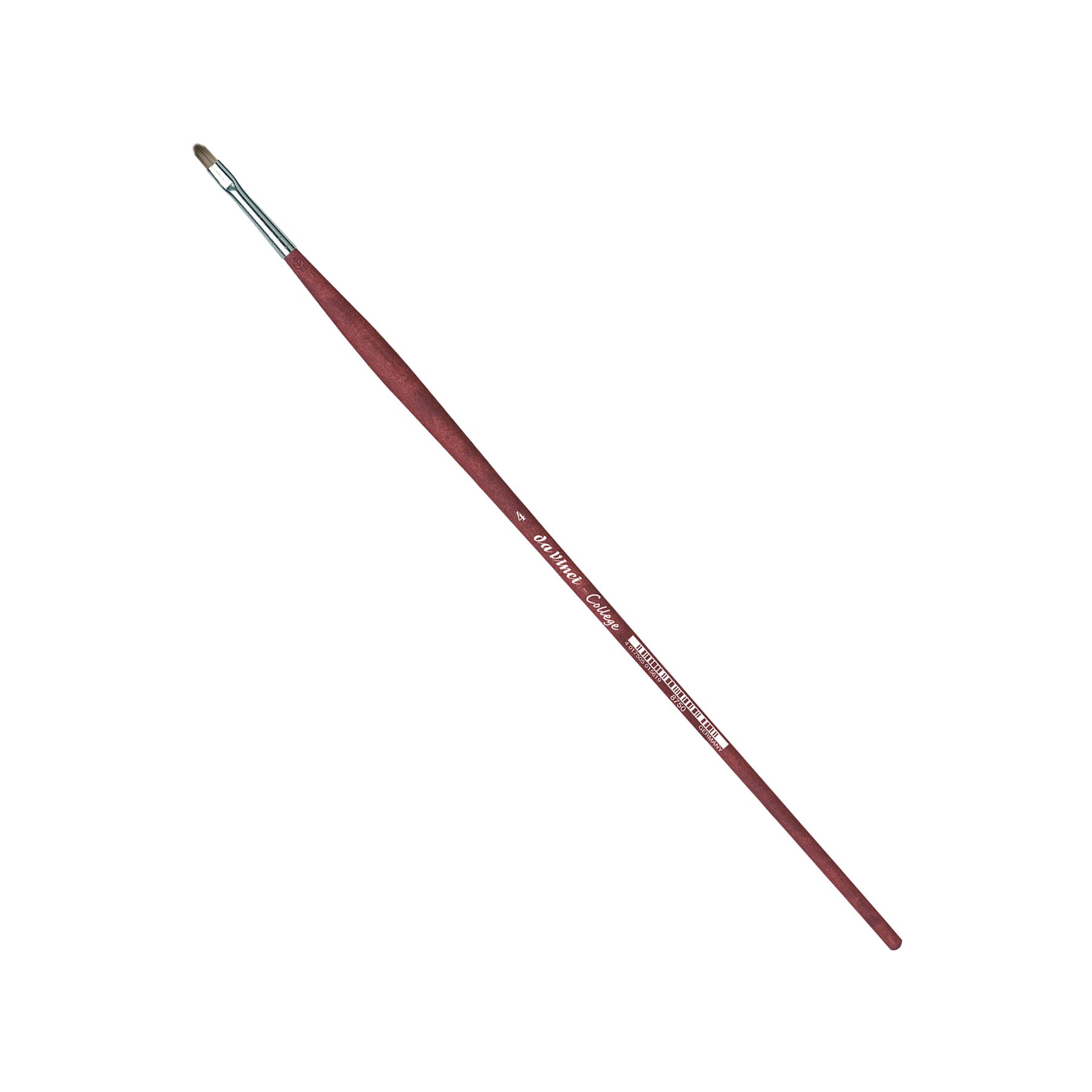 COLLEGE Student Brush, Synthetic, Acrylic & Oil, Filbert, Series 8750, Size 4