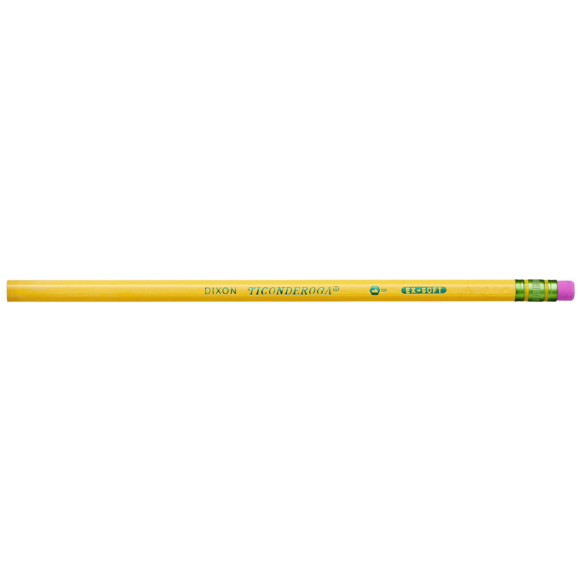 Original Ticonderoga® Pencils, No. 1 Extra Soft Yellow, Unsharpened, Box of 12