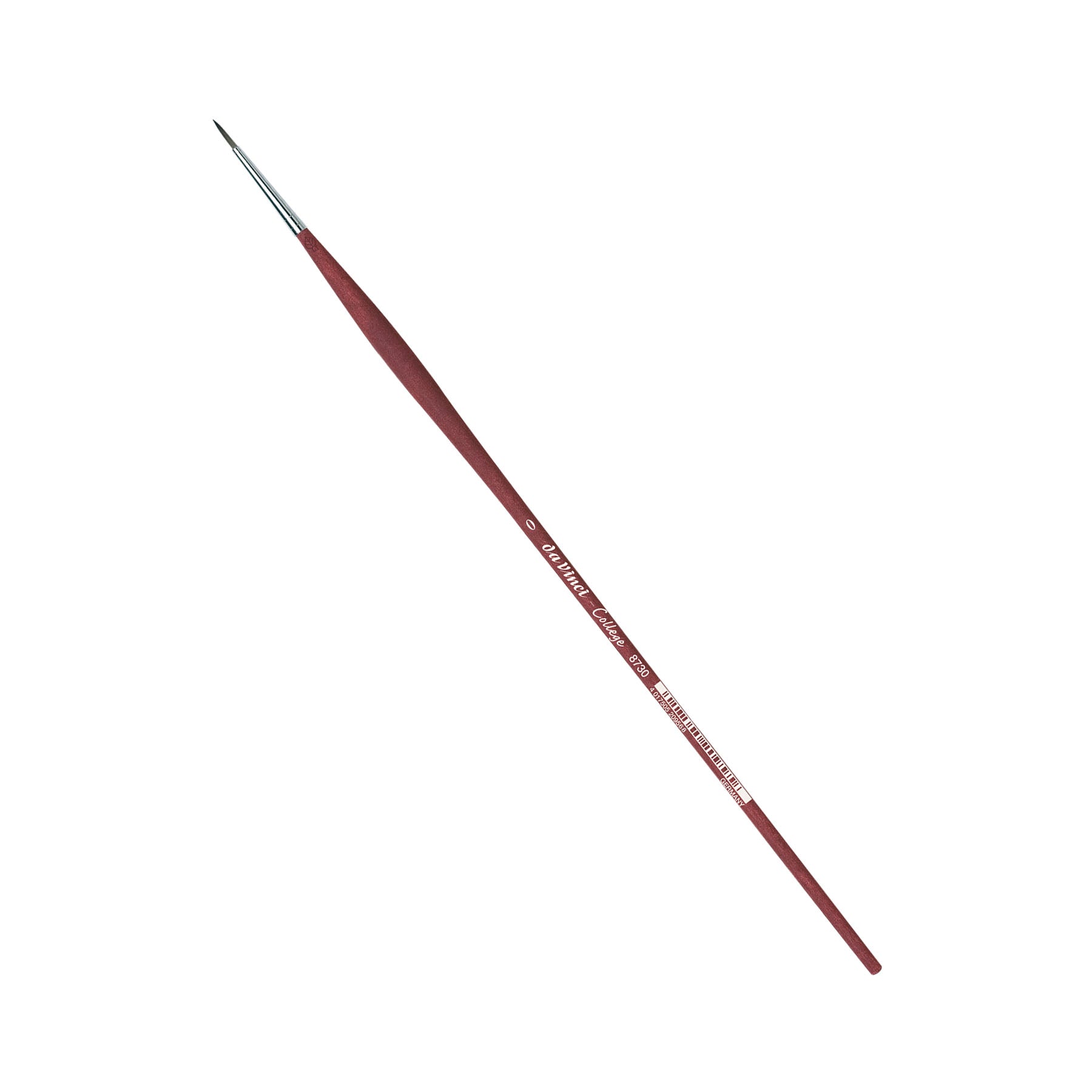 COLLEGE Student Brush, Synthetic, Acrylic & Oil, Round, Series 8730, Size 0