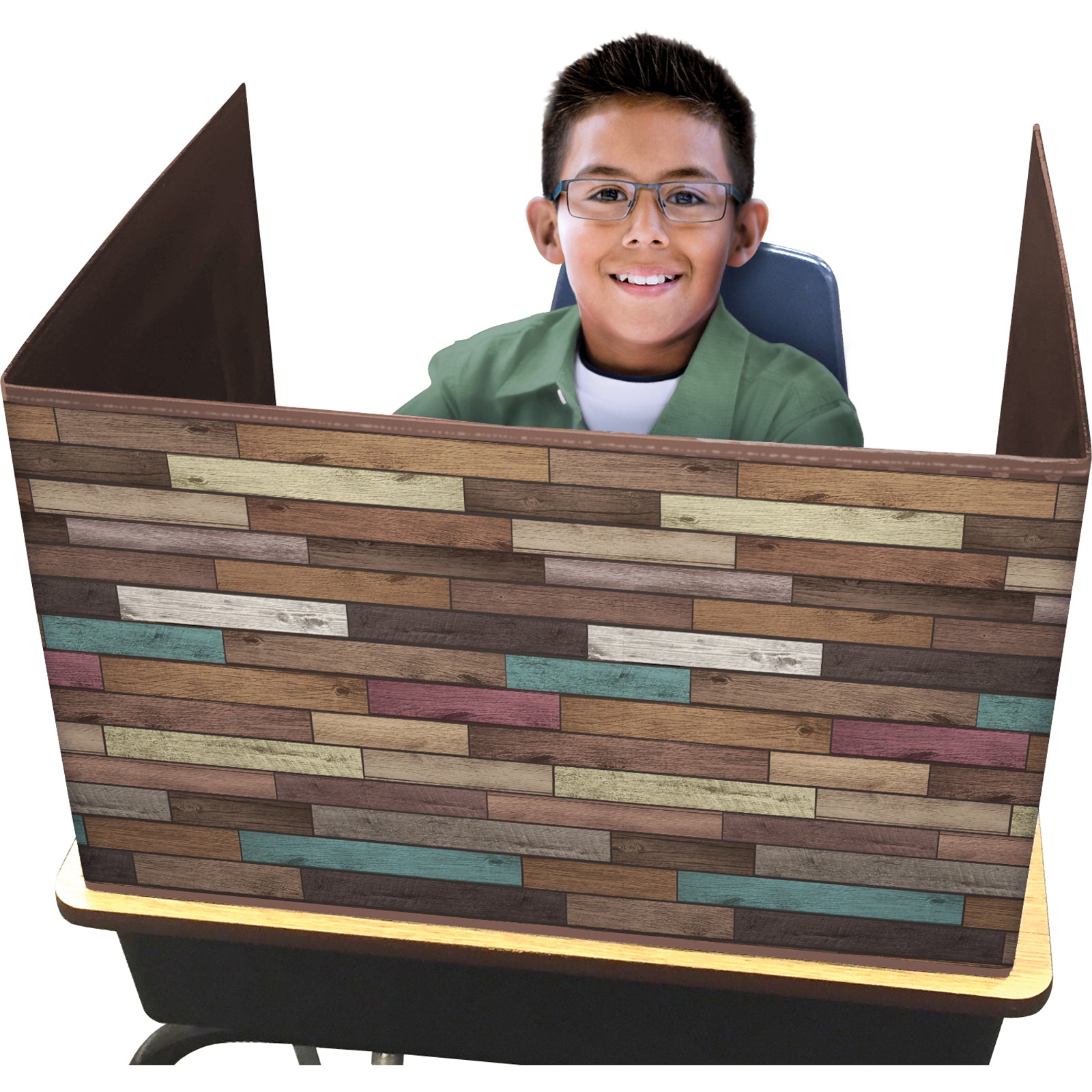 Reclaimed Wood Classroom Privacy Screen