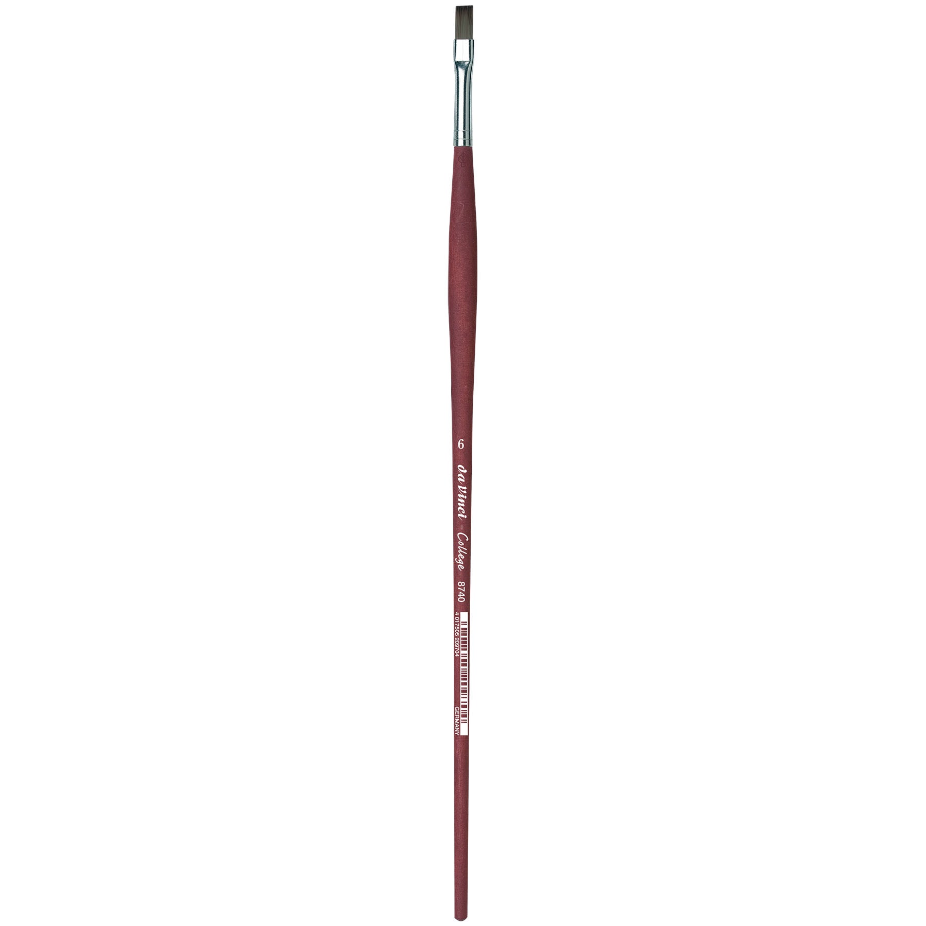 COLLEGE Student Brush, Synthetic, Acrylic & Oil, Flat, Series 8740, Size 6