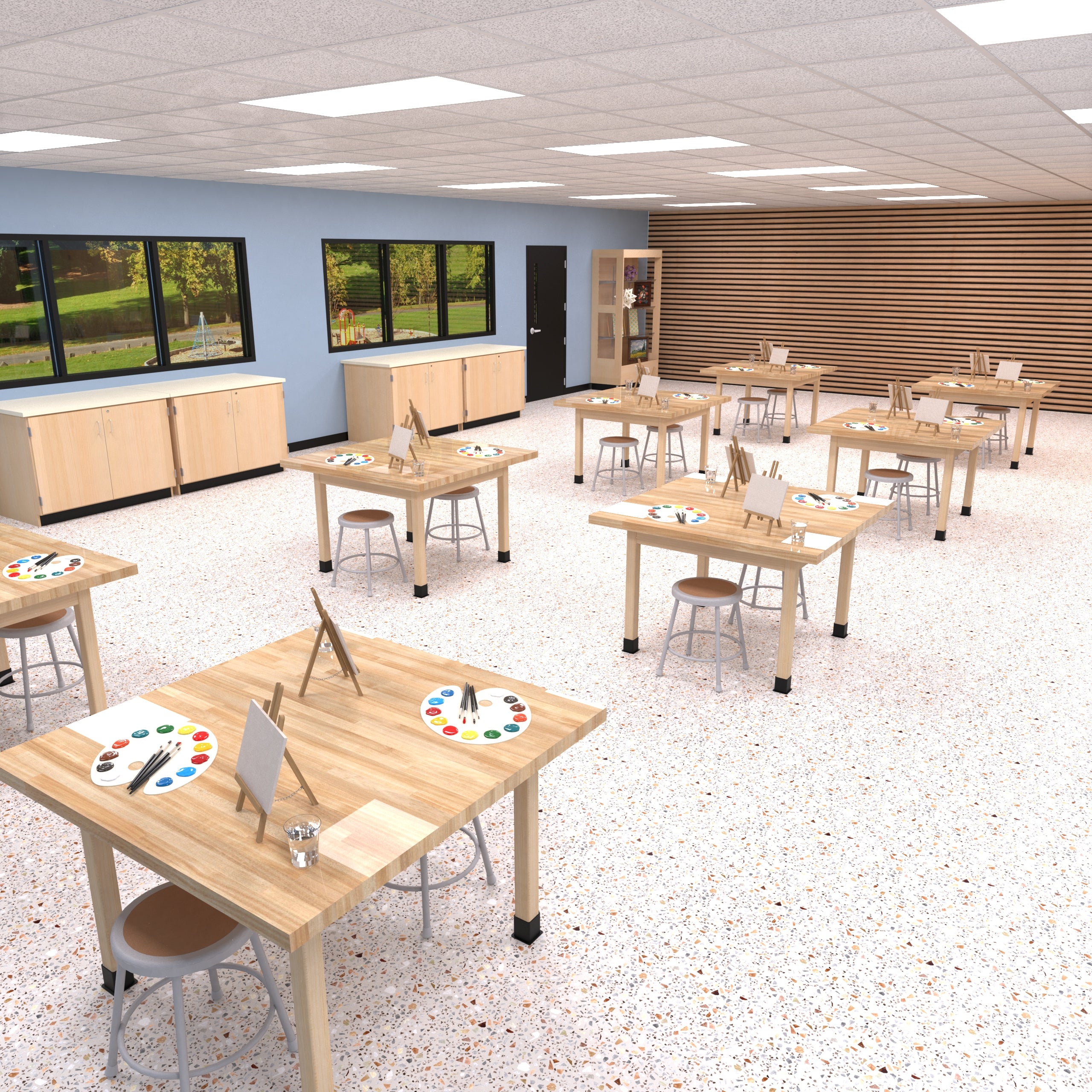Perspective Worktop Classic Activity Table