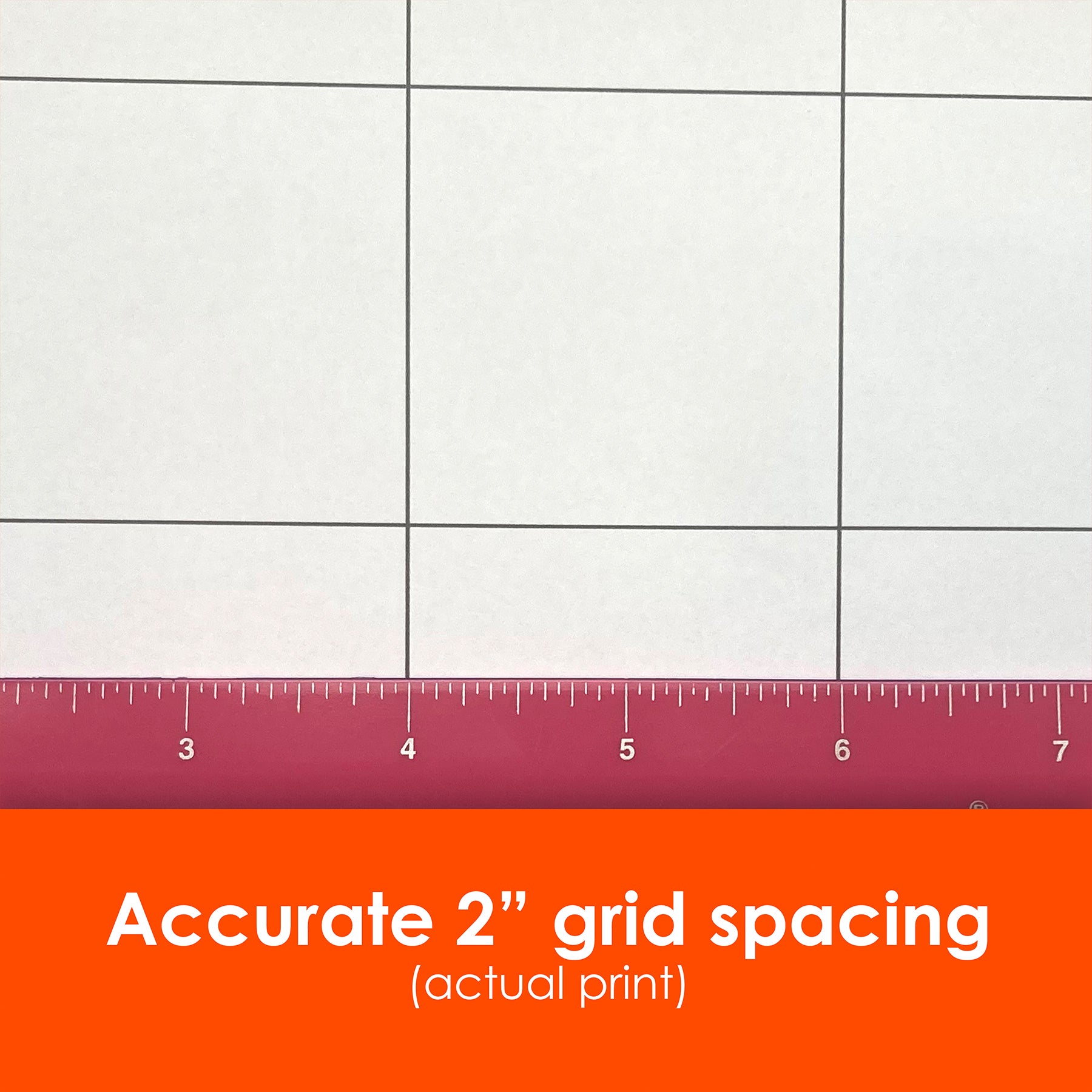 2IN BLACK GRAPH PAPER ROLL