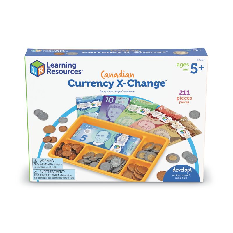 Canadian Currency X-Change™ Activity Set