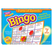 BINGO PARTS OF SPEECH AGES 8 & UP