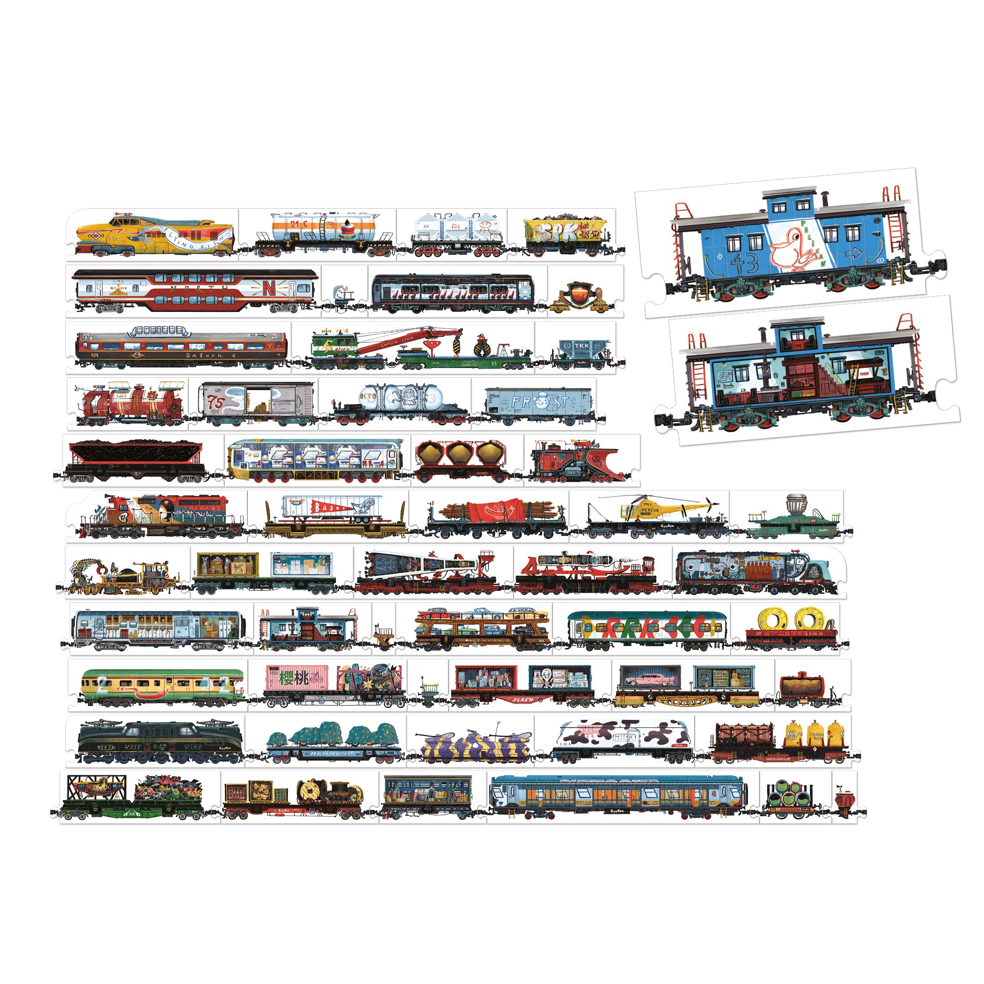 Mix and Match Trains, 5+ Years