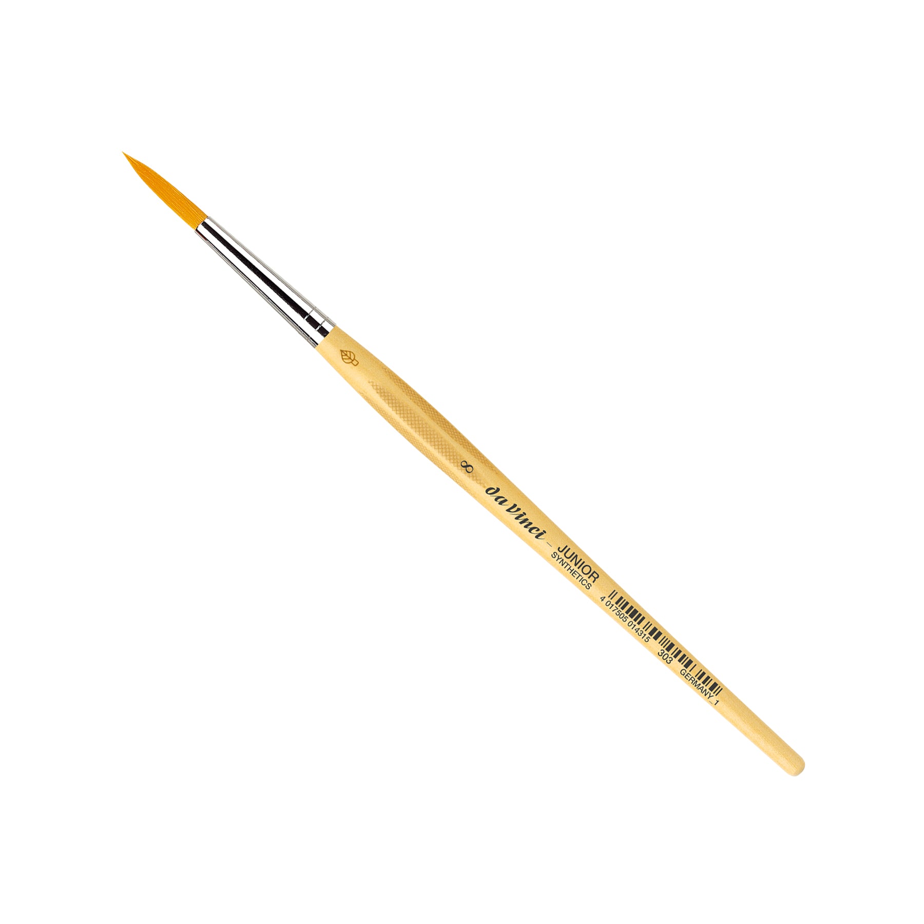 JUNIOR Synthetics Student Brush, Synthetic, Tempera, Round, Series 303, Size 8