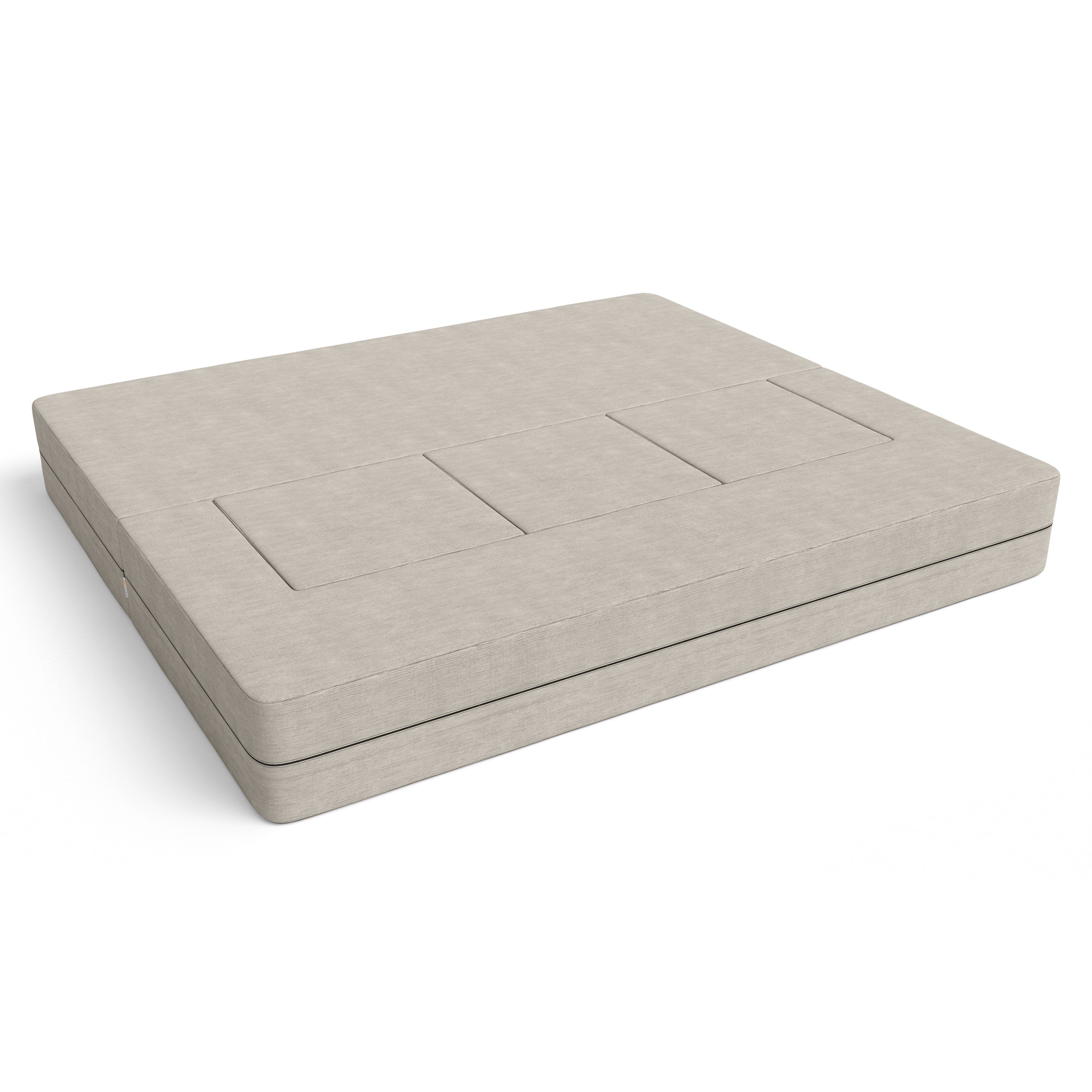 Jaxx Zipline Convertible Sleeper Sofa & Three Ottomans/California King-Size Bed, Moss