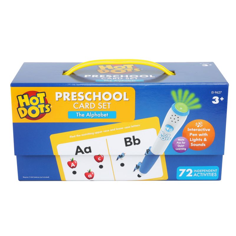 Hot Dots® Preschool Card Set: The Alphabet