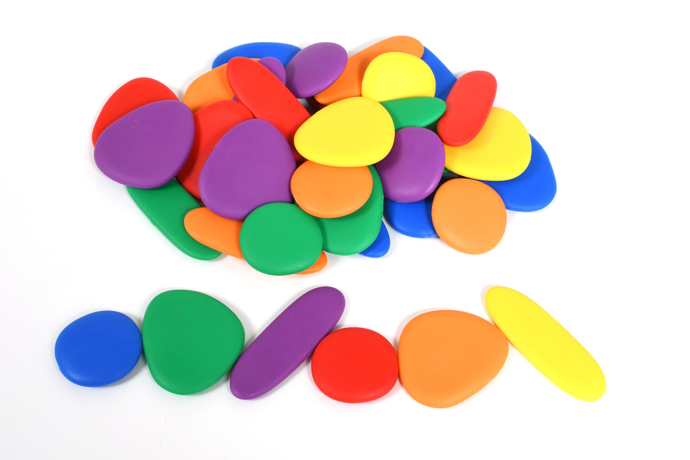 Junior Rainbow Pebbles® - Mini Jar- Set of 36