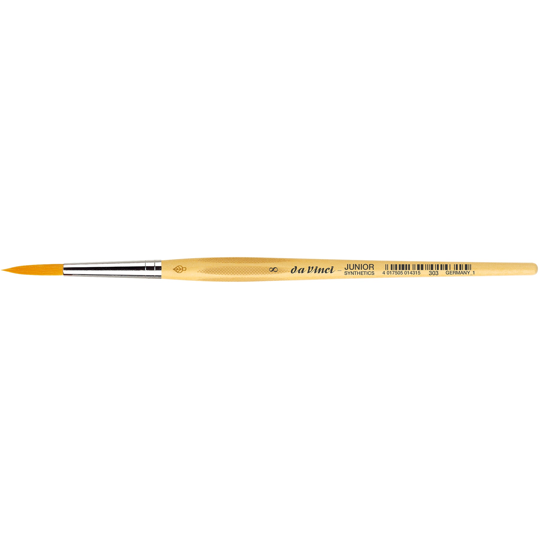 JUNIOR Synthetics Student Brush, Synthetic, Tempera, Round, Series 303, Size 8