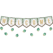 Eucalyptus Pennants Welcome Bulletin Board