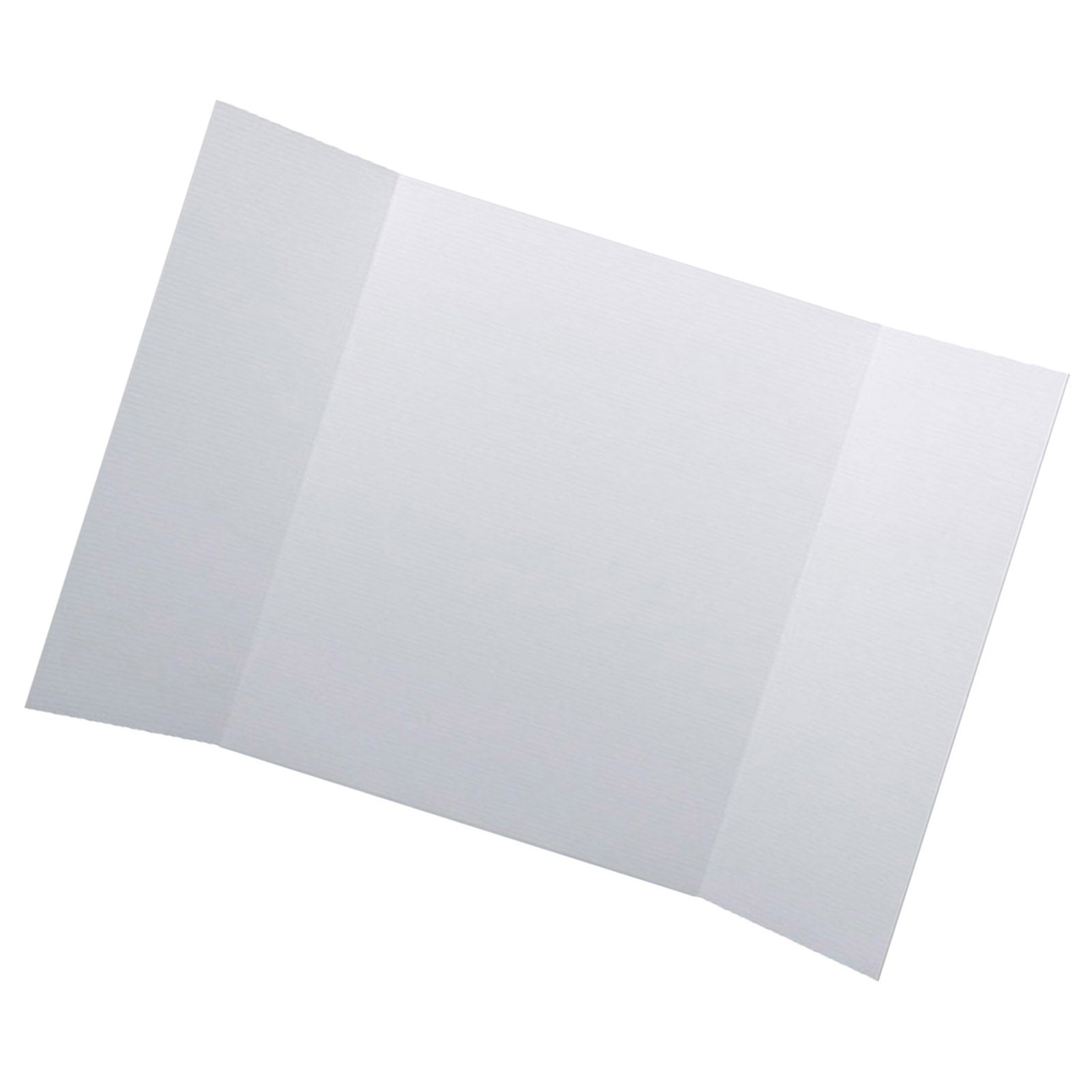 Corrugated Project Board, 1 Ply, 24" x 48", White, Pack of 24