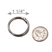 Loose Leaf Rings, 1.25" Diameter