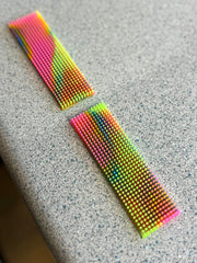NEW! Silicone Zen Strips Multicolor 2 pc