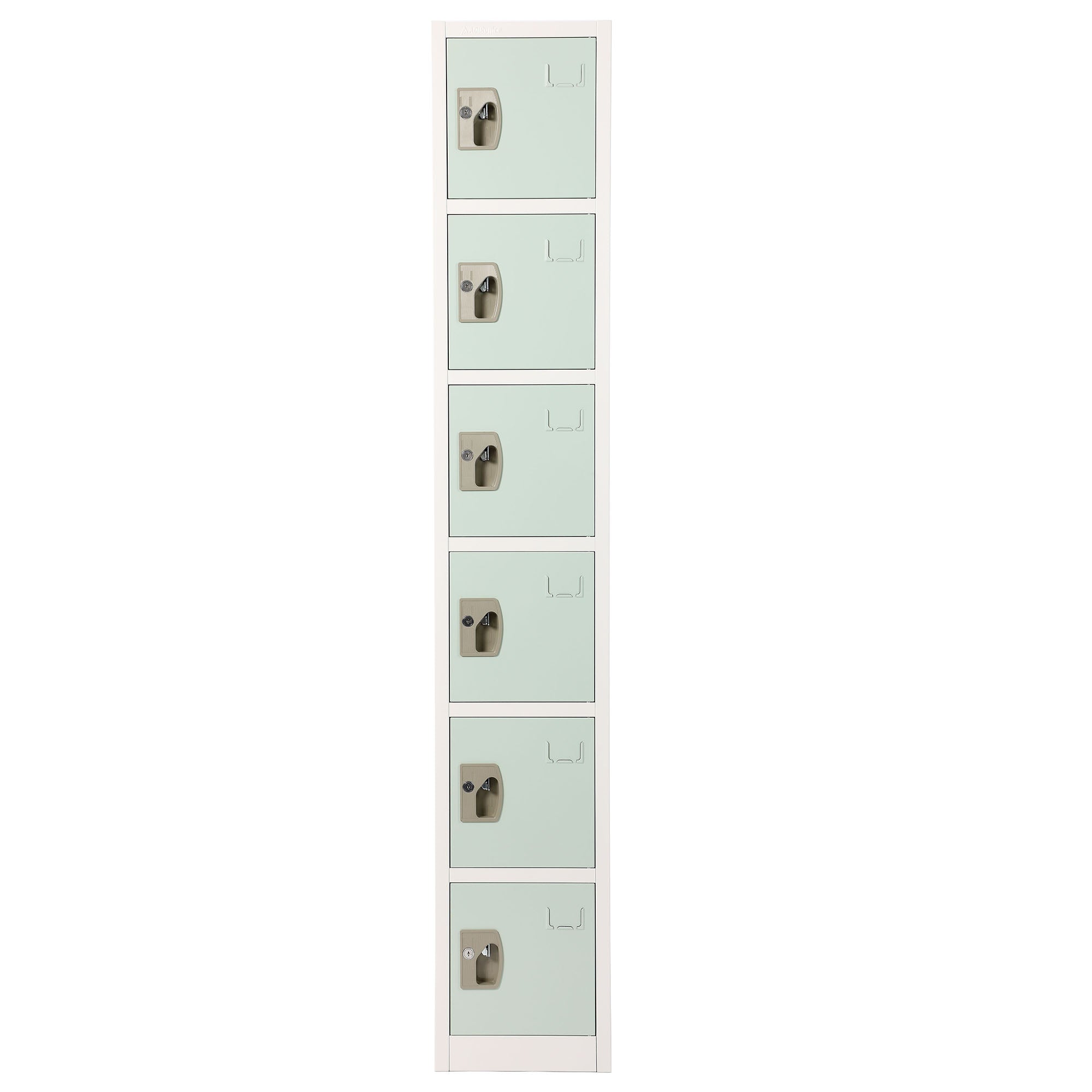 Large 6 Door Locker – Misty Green 4-Pack