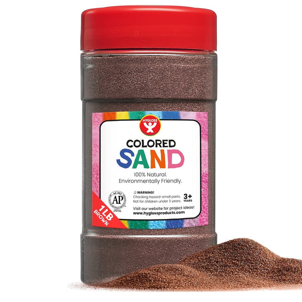 Colored Sand - 1lb. Brown