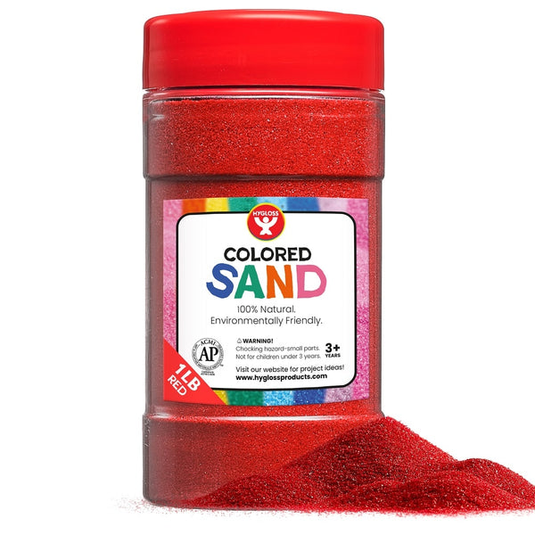 Colored Sand - 1lb. Red