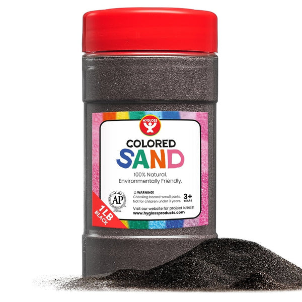 Colored Sand - 1lb. Black