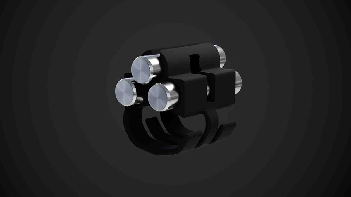 FingerWeights, 5-Finger Set, Black