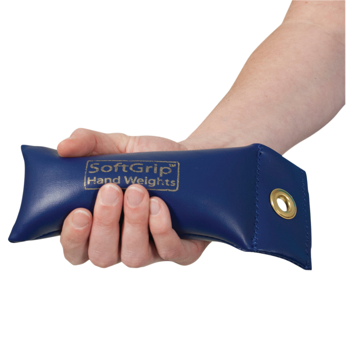 CanDo SoftGrip Hand Weight - 2.5 lb - Blue