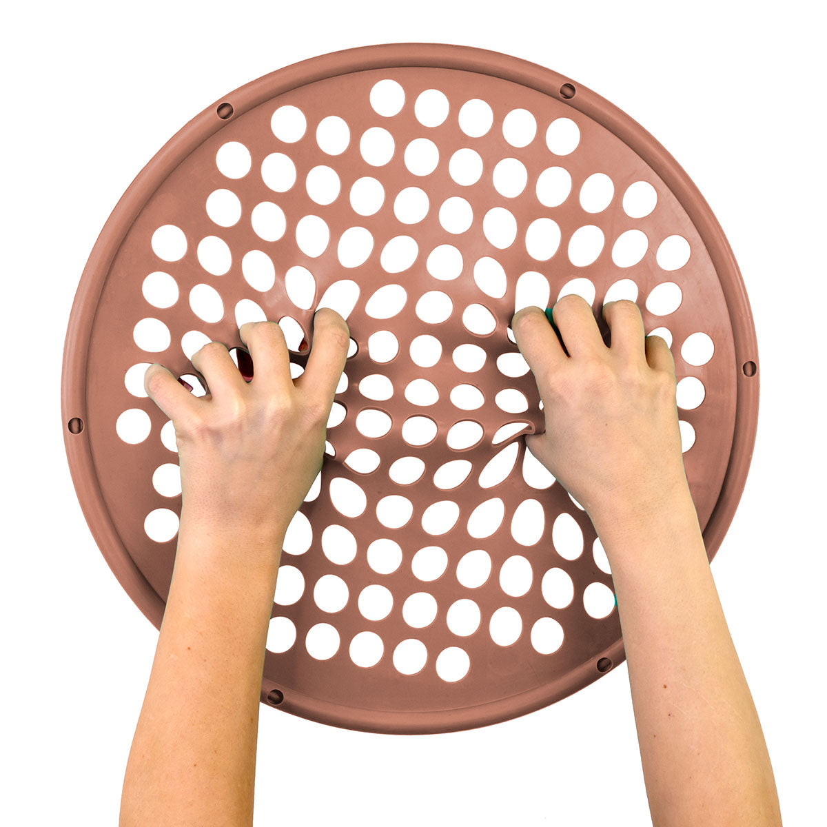 CanDo Hand Exercise Web - Low Powder - 14" Diameter - Tan - XX-light