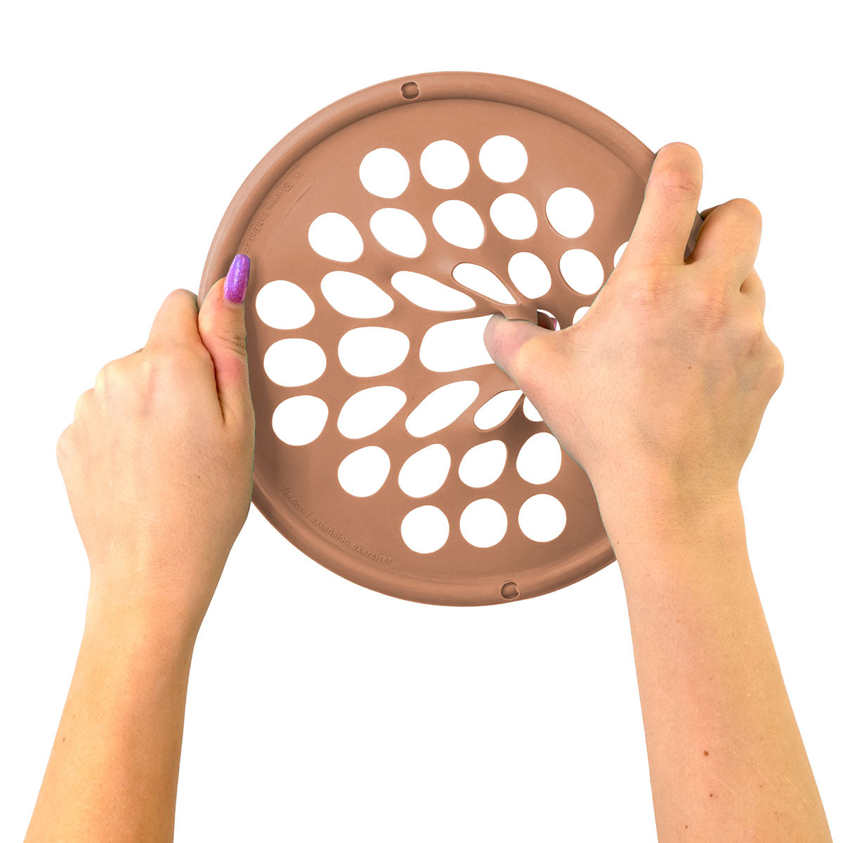 CanDo Hand Exercise Web - Low Powder - 7" Diameter - Tan - XX-light