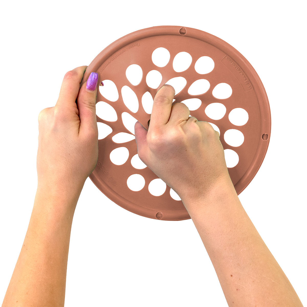 CanDo Hand Exercise Web - Low Powder - 7" Diameter - Tan - XX-light