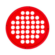 CanDo Hand Exercise Web - Latex Free - 7" Diameter - Red - Light