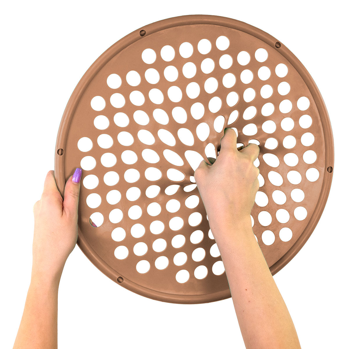 CanDo Hand Exercise Web - Latex Free - 14" Diameter - Tan - XX-light