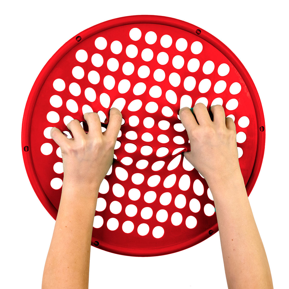 CanDo Hand Exercise Web - Latex Free - 14" Diameter - Red - Light