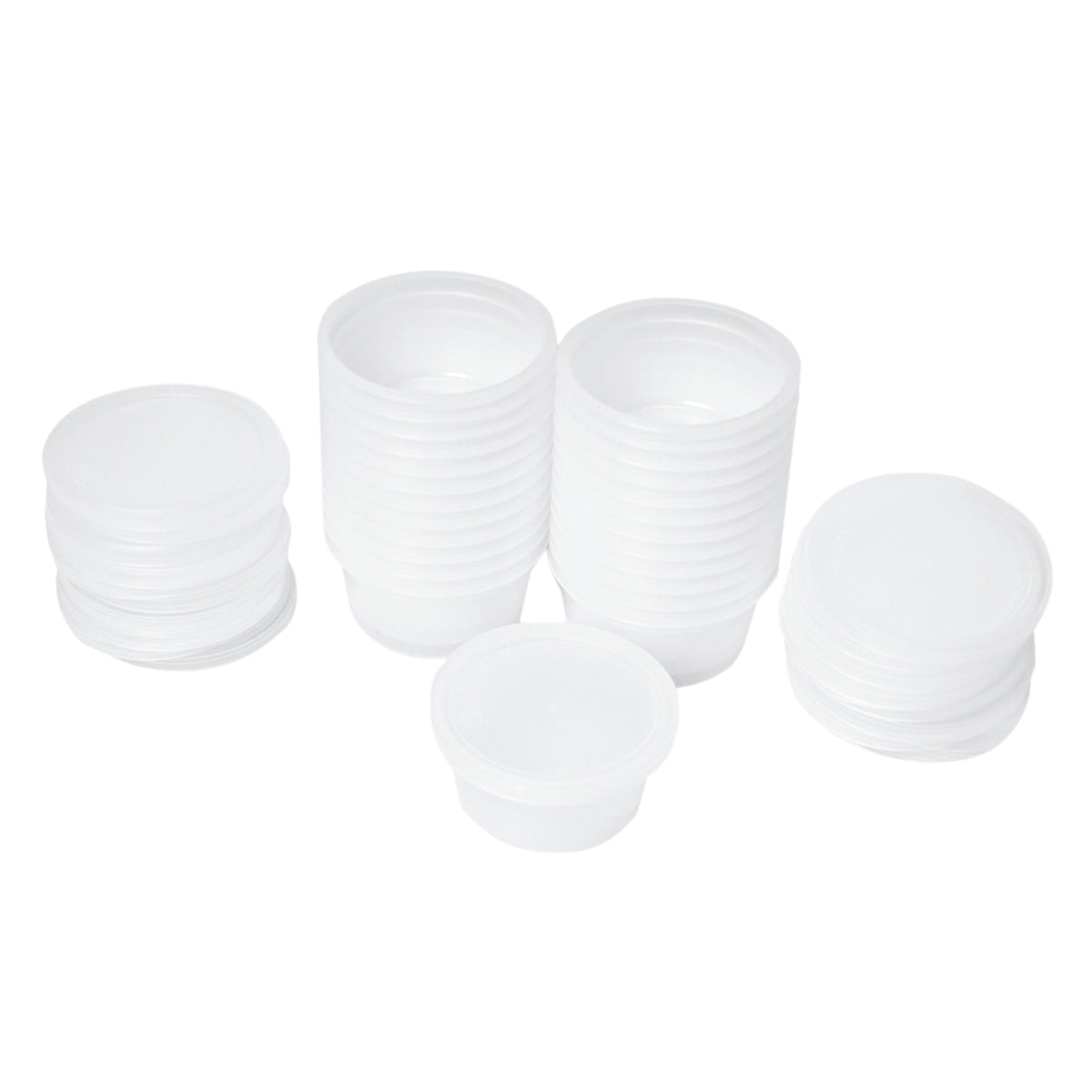Theraputty Exercise Putty Containers and Lids, 2 oz and 3 oz putty ONLY, Pack of 25