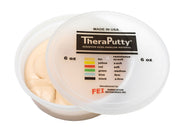 CanDo Theraputty Exercise Material - 6 oz - Tan - XX-Soft