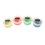 TheraPutty exercise putty SET (4 pieces), 3 ounce, 1 each: yellow through blue