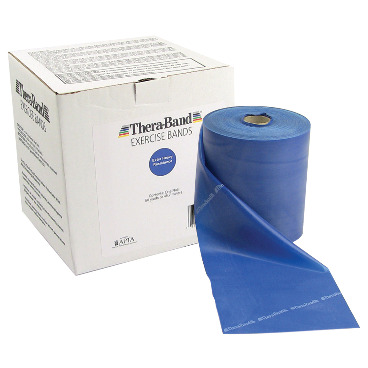 TheraBand exercise band - 50 yard roll - Blue - extra heavy