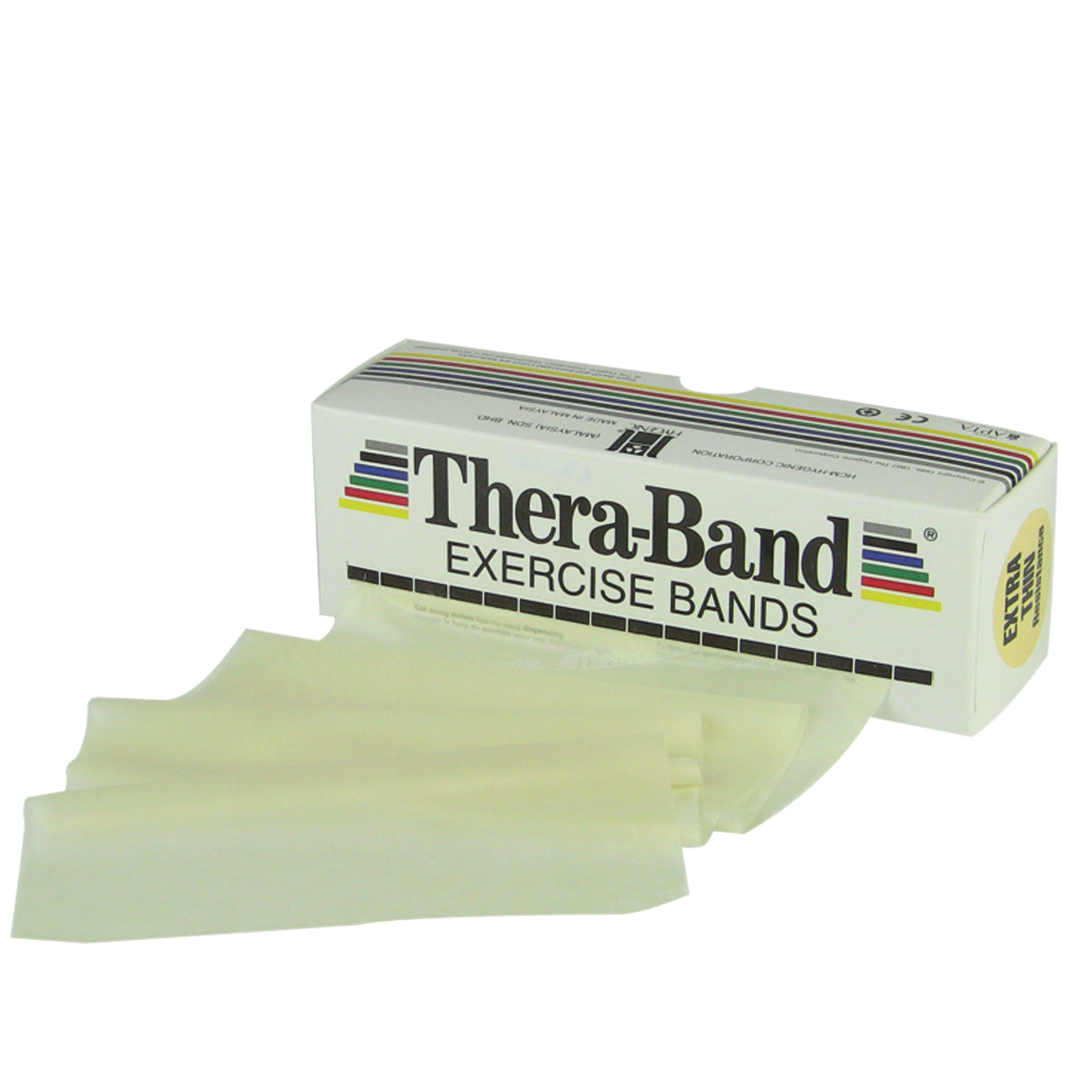 TheraBand exercise band - 6 yard roll - Tan - extra thin