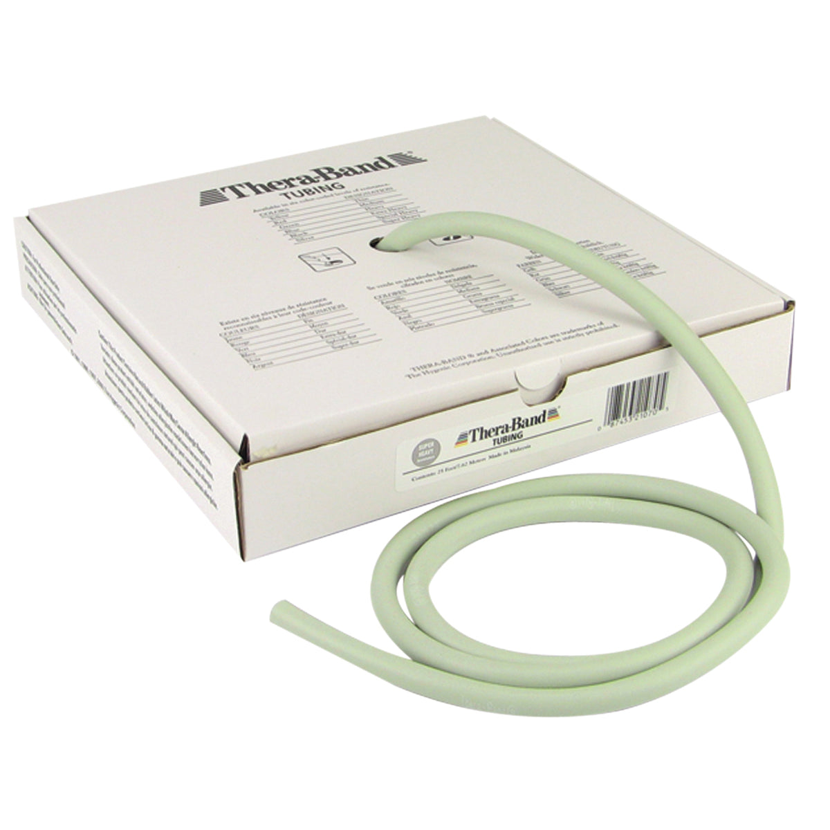 TheraBand exercise tubing - 25' roll - Silver - super heavy