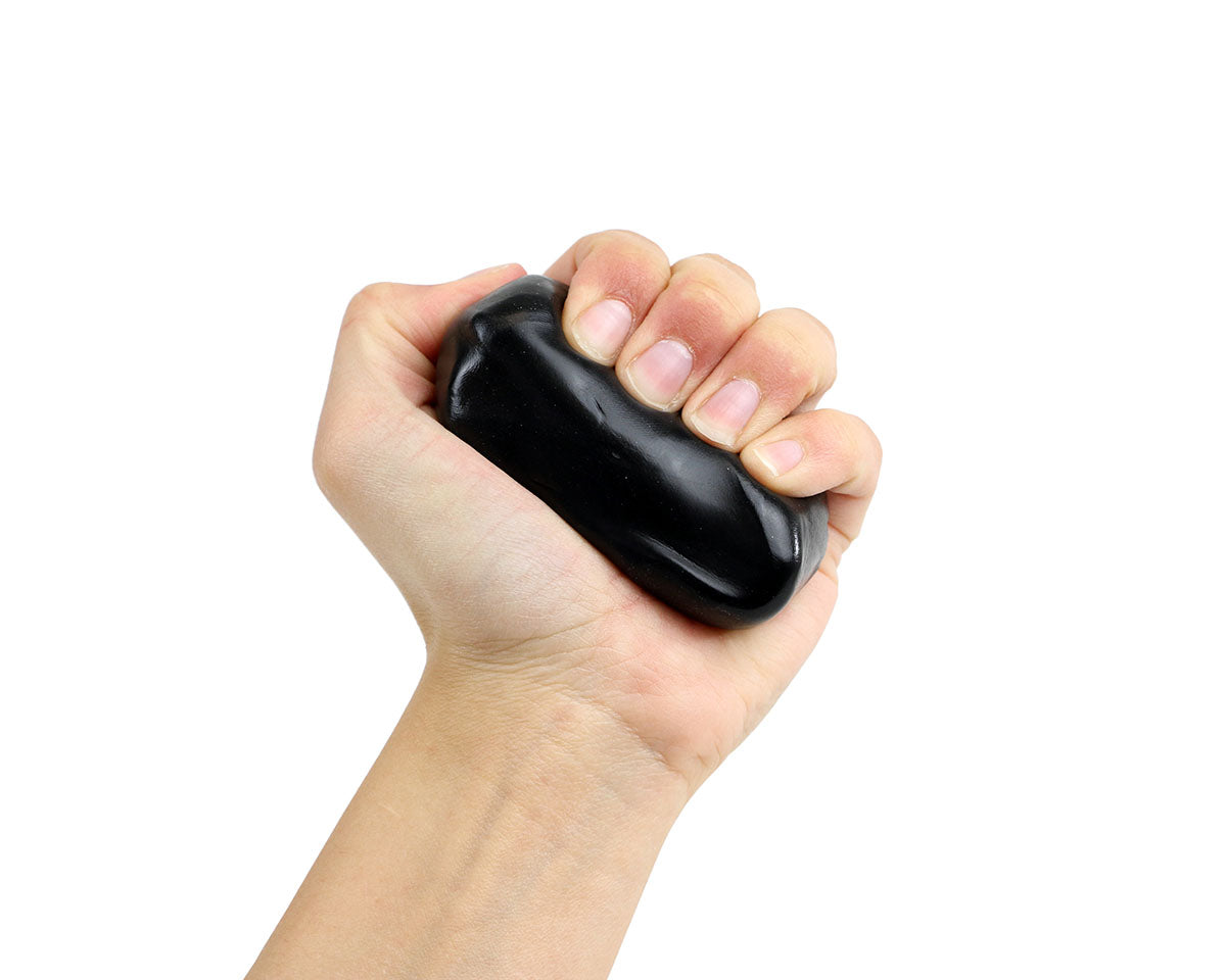 CanDo Theraputty Exercise Material - 6 oz - Black - X-firm