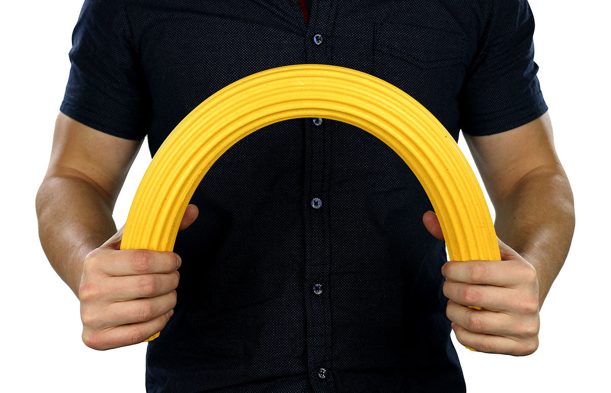 CanDo Twist-Bend-Shake Flexible Exercise Bar - 24" - Yellow - X-light