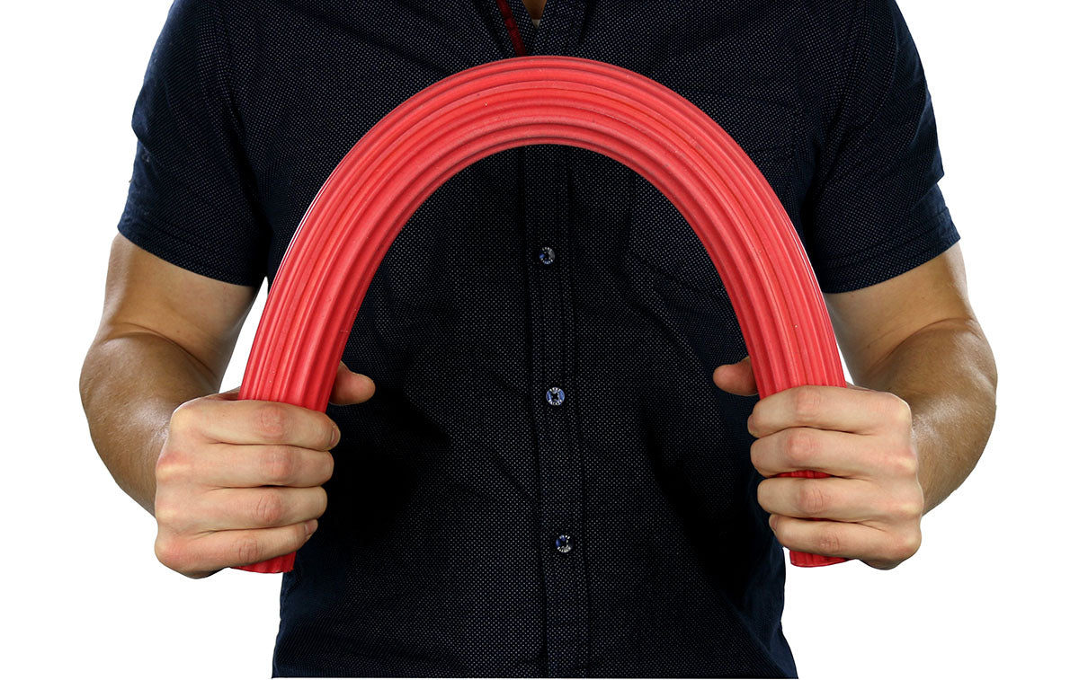 CanDo Twist-Bend-Shake Flexible Exercise Bar - 24" - Red - Light