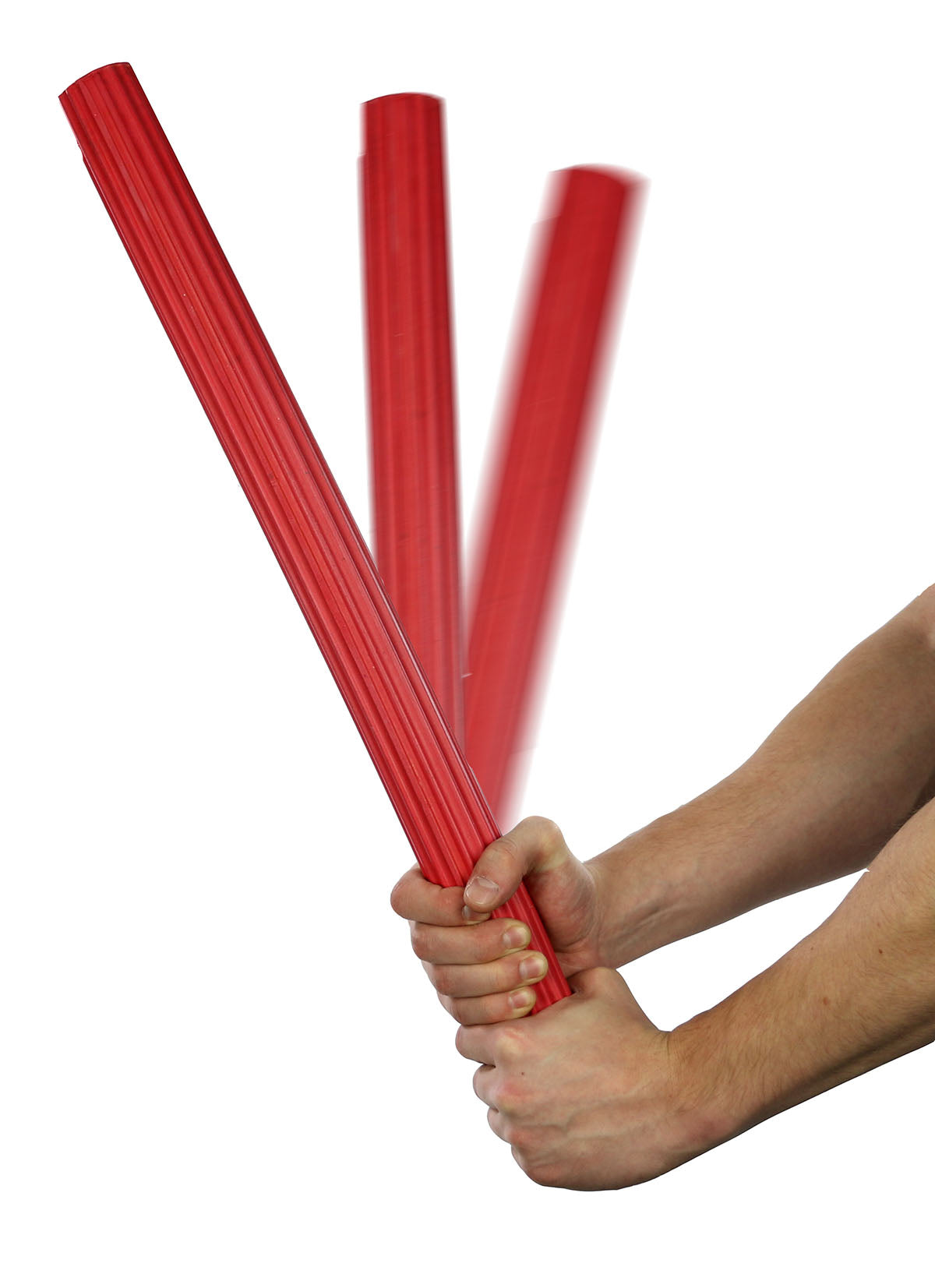 CanDo Twist-Bend-Shake Flexible Exercise Bar - 24" - Red - Light