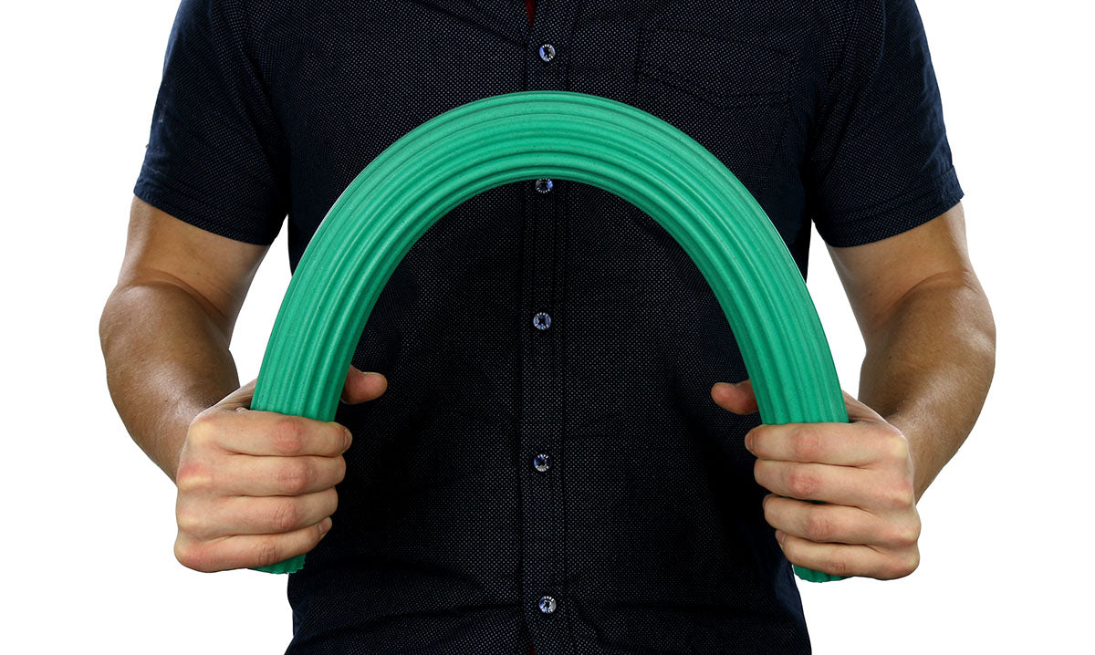 CanDo Twist-Bend-Shake Flexible Exercise Bar - 24" - Green - Medium