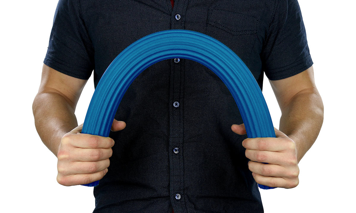 CanDo Twist-Bend-Shake Flexible Exercise Bar - 24" - Blue - Heavy