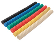 CanDo Twist-Bend-Shake Flexible Exercise Bar - 24" - 6-piece set (tan-black)