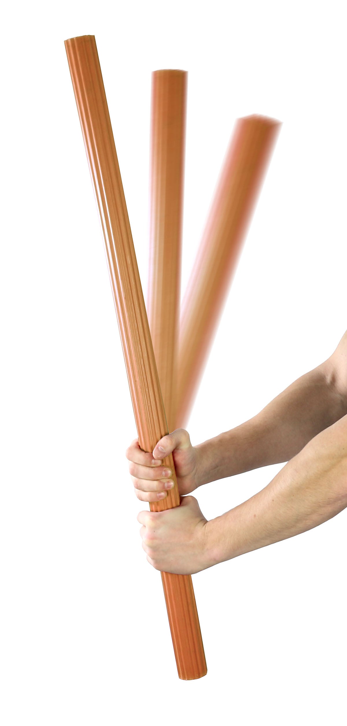 CanDo Twist-Bend-Shake Flexible Exercise Bar - 36" - Tan - XX-light