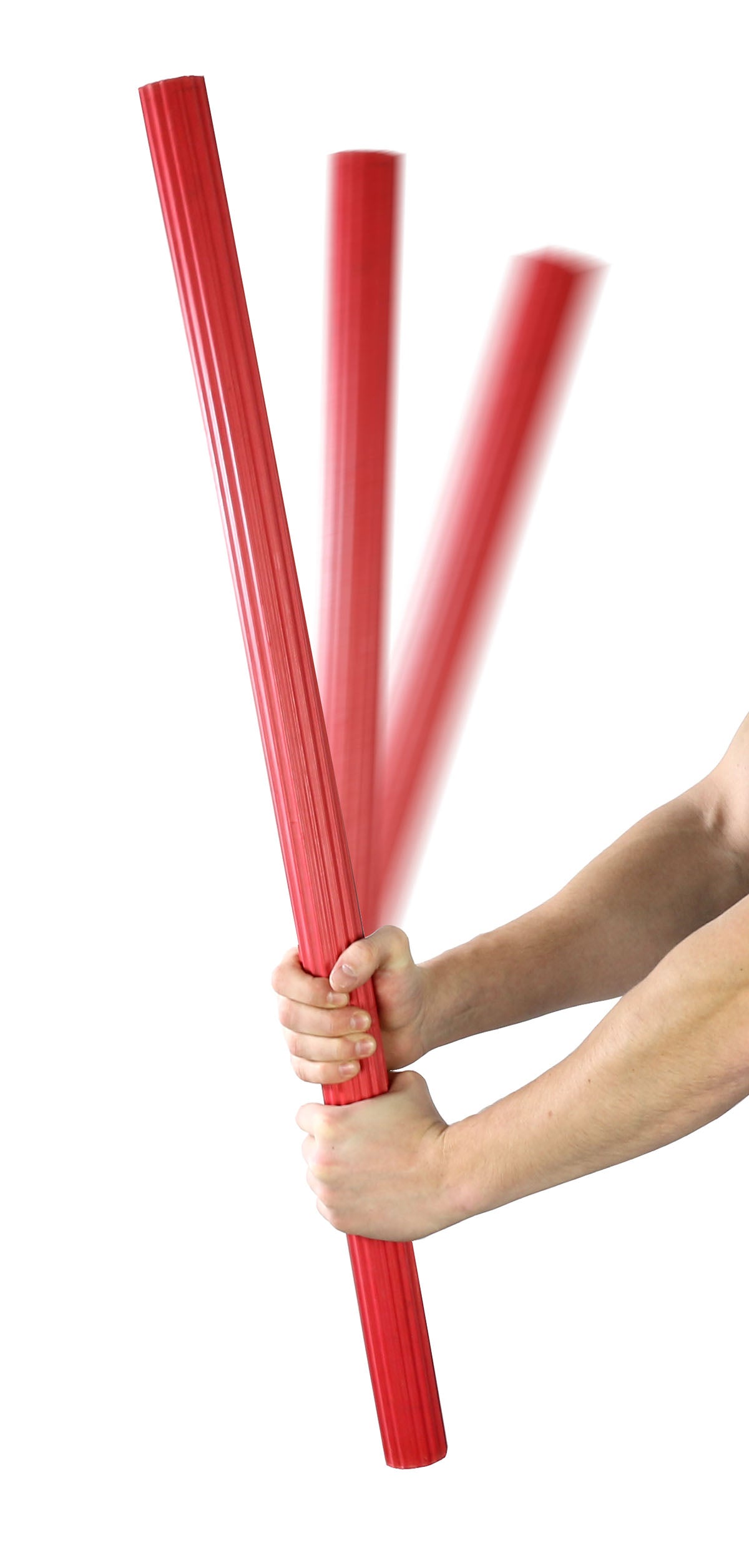 CanDo Twist-Bend-Shake Flexible Exercise Bar - 36" - Red - Light