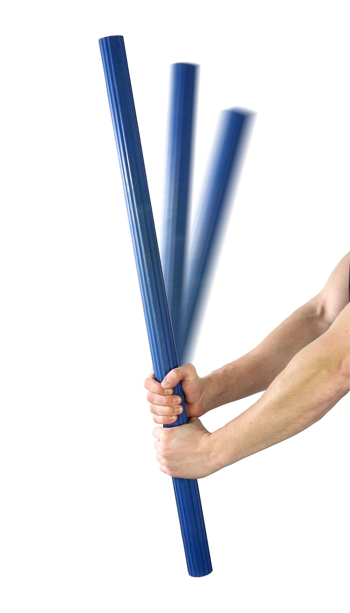 CanDo Twist-Bend-Shake Flexible Exercise Bar - 36" - Blue - Heavy
